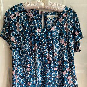 Boden NWOT silk-blend Ravello blouse